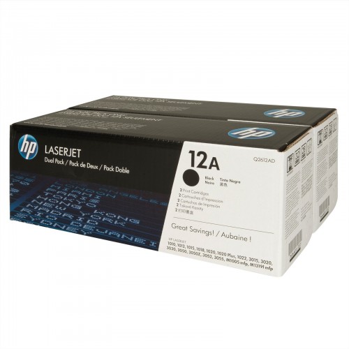 HP Genuine Q2612AD Black Toner cartridge